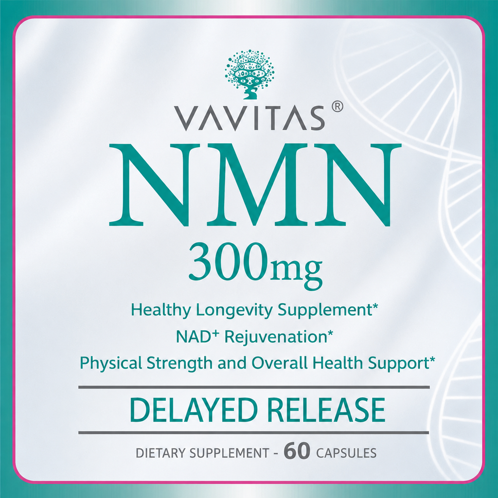 VAVITAS NMN 300mg Delayed Release Capsules - 60 CountVAVITAS NMN 300mg Delayed Release Capsules - 60 Count