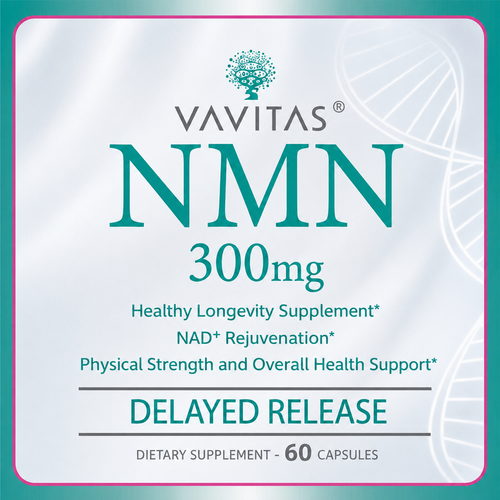 VAVITAS NMN 300mg Delayed Release Capsules - 60 CountVAVITAS NMN 300mg Delayed Release Capsules - 60 Count